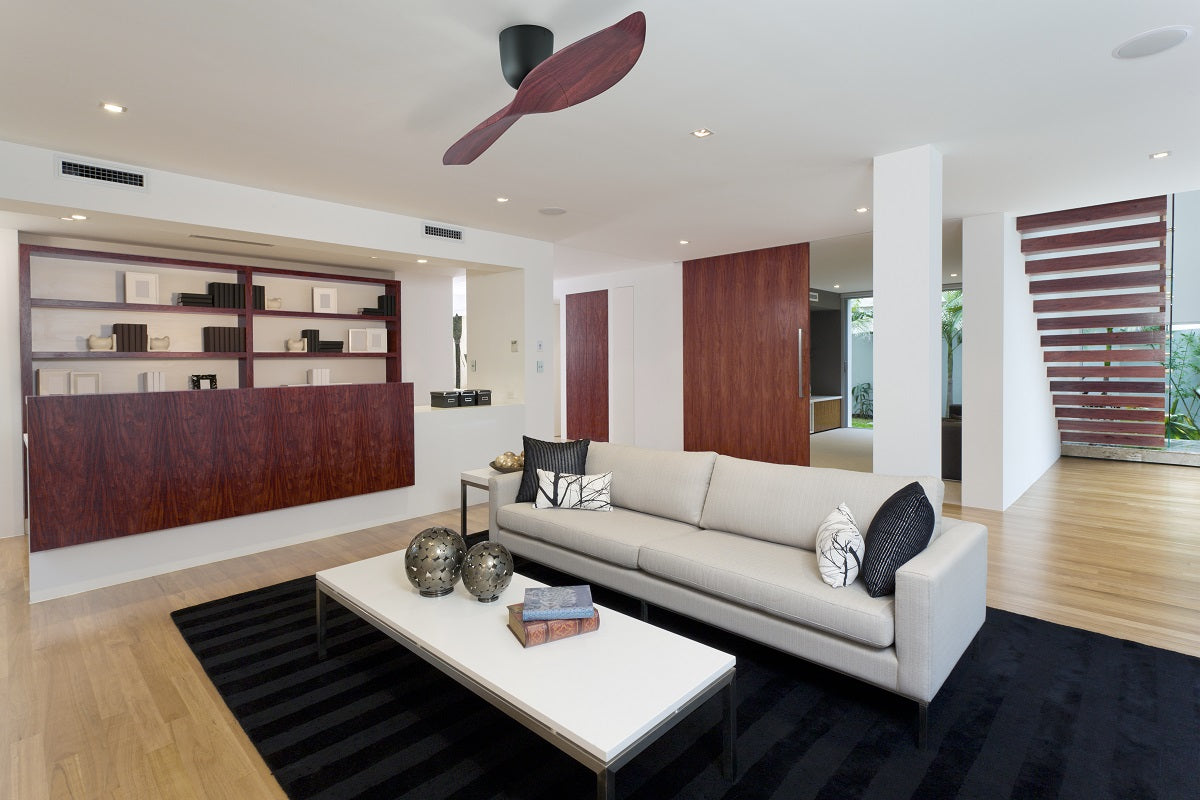 Aeratron AE+2 ceiling fan image dark wood