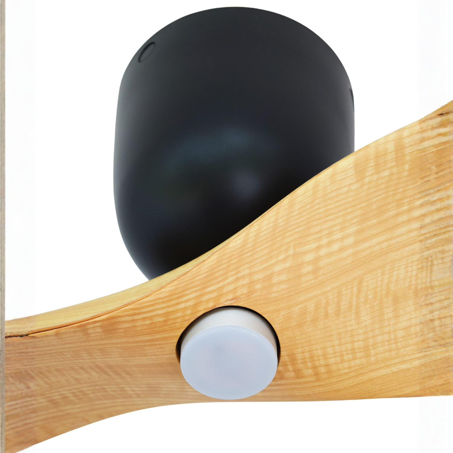 Aeratron AE+2 mit Licht helle Holzoptik / schwarz