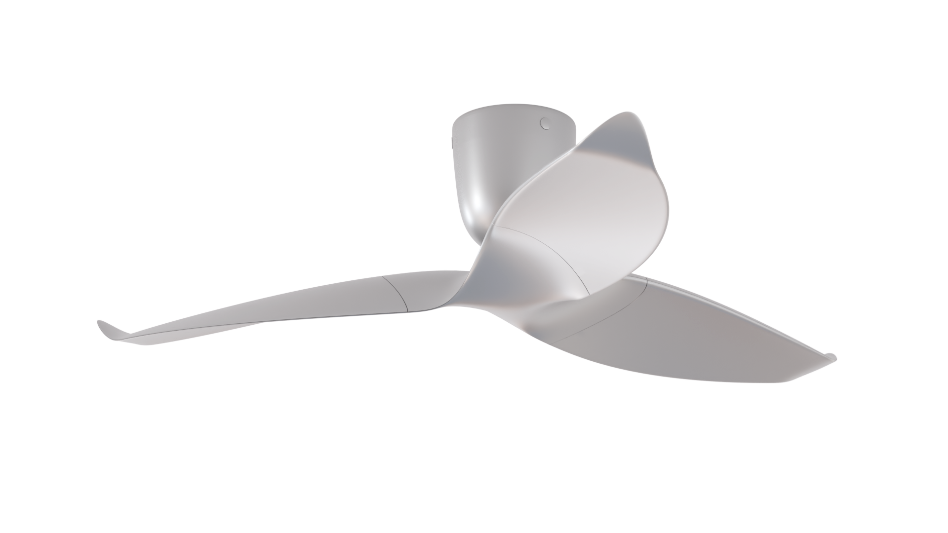 AERATRON AE+3 Modell in silber mit drei Flügeln